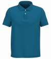 NS207 Native Spirit Piqué Polo Shirt blue sapphire colour image